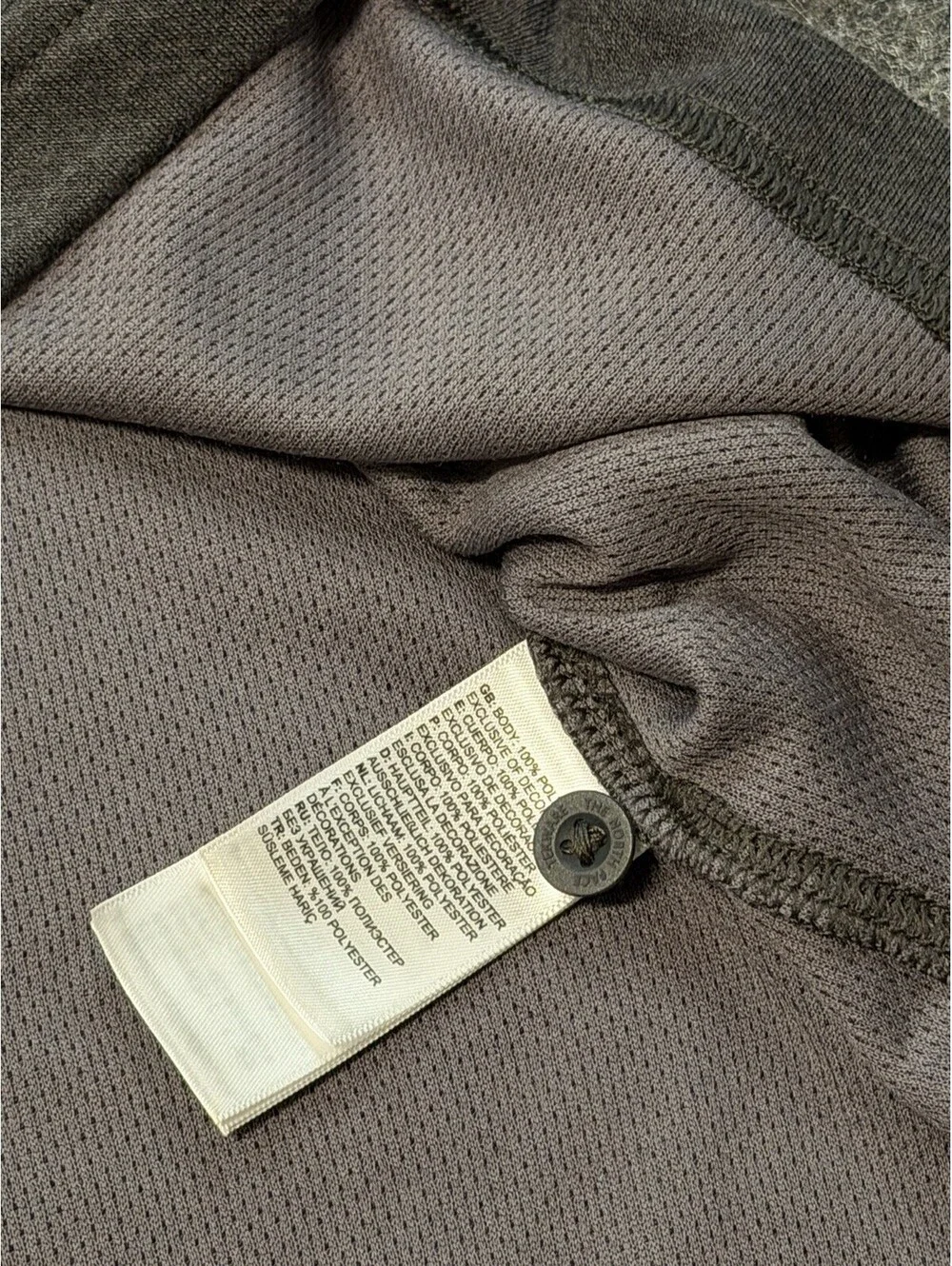 The North Face FlashDry Men’s XL Gray Short Sleeve Performance Polo Shirt